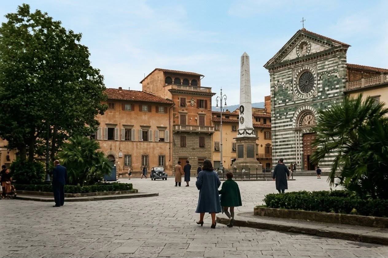 Piazza e architetture storiche di Prato